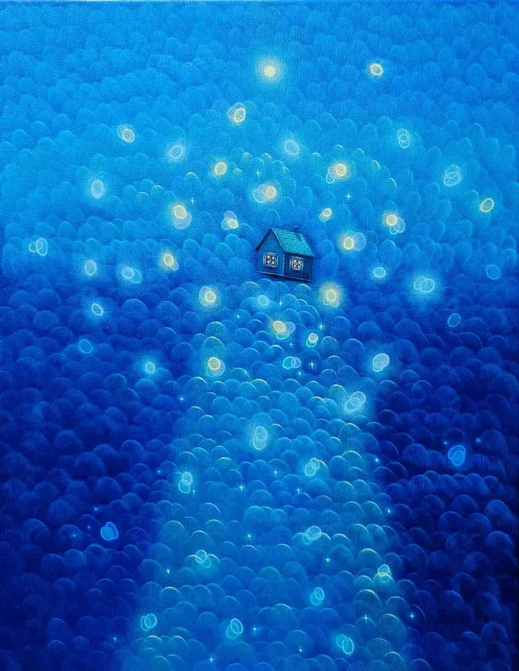 꿈의 안식처 Dream haven, Oil on canvas 2025 - 윤겸