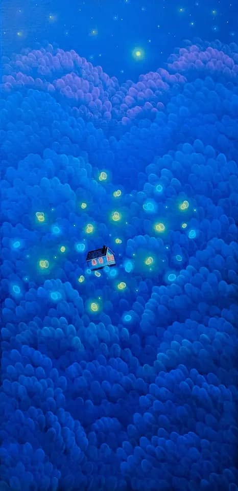꿈의 안식처 Dream haven, Oil on canvas 2025 - 윤겸
