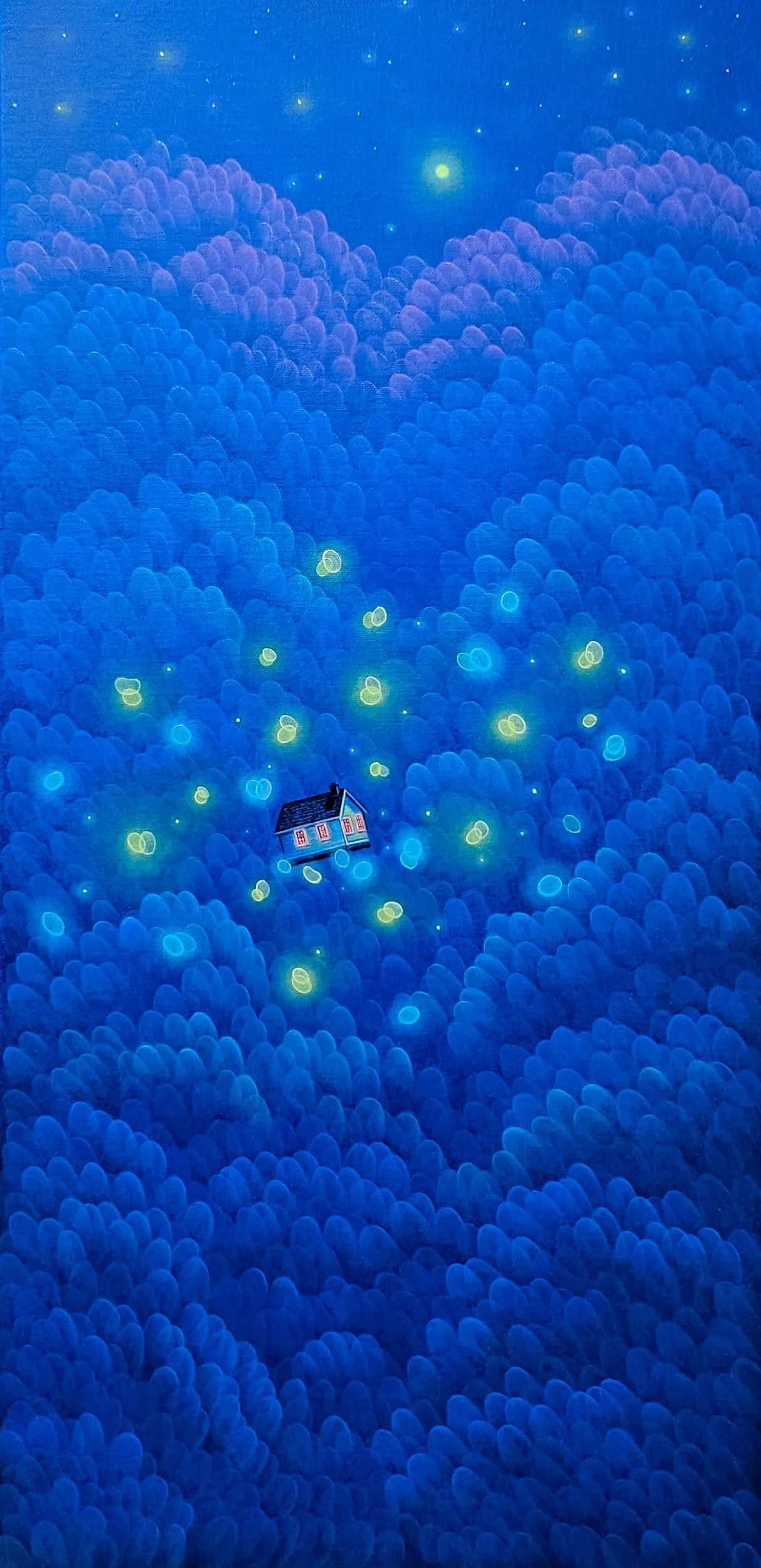 꿈의 안식처 Dream heaven, Oil on canvas 2025 - 윤겸