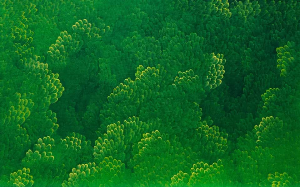 GreenForest (2), oil on canvas 2016 - 윤겸