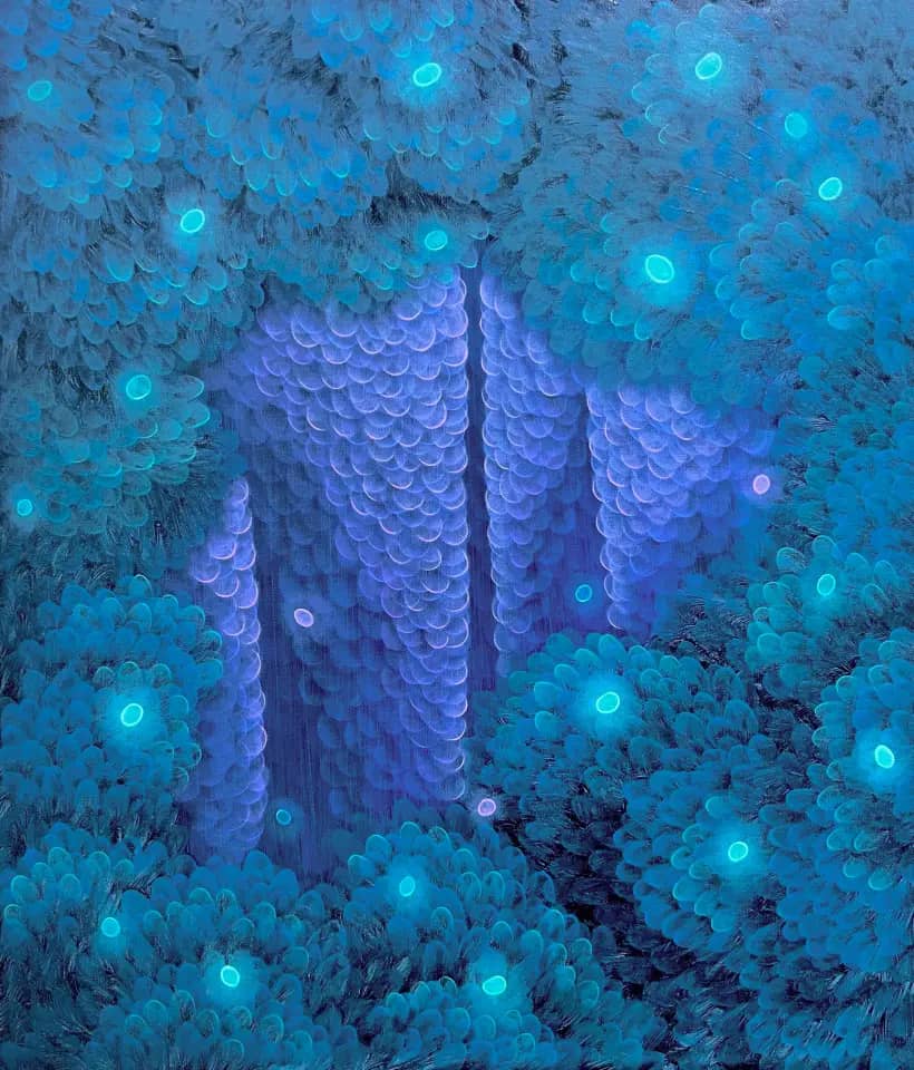 Serenity Fortress 평온의 요새, Oil on canvas 2024 - 윤겸