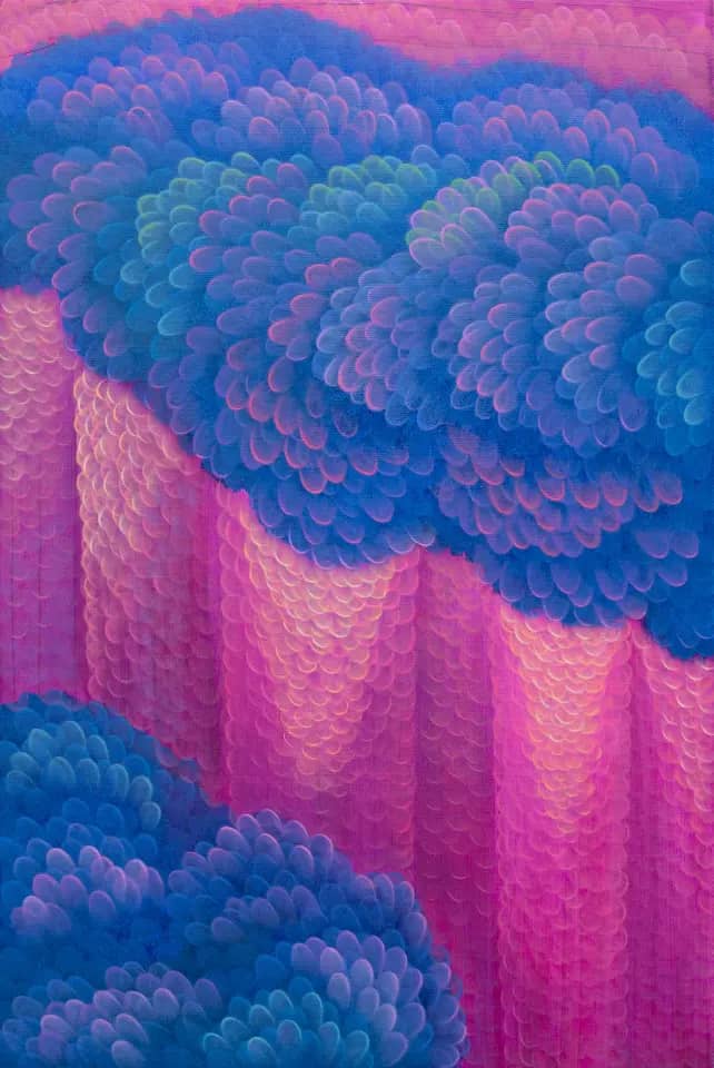 Pink fortress, oil on canvas 2024 - 윤겸