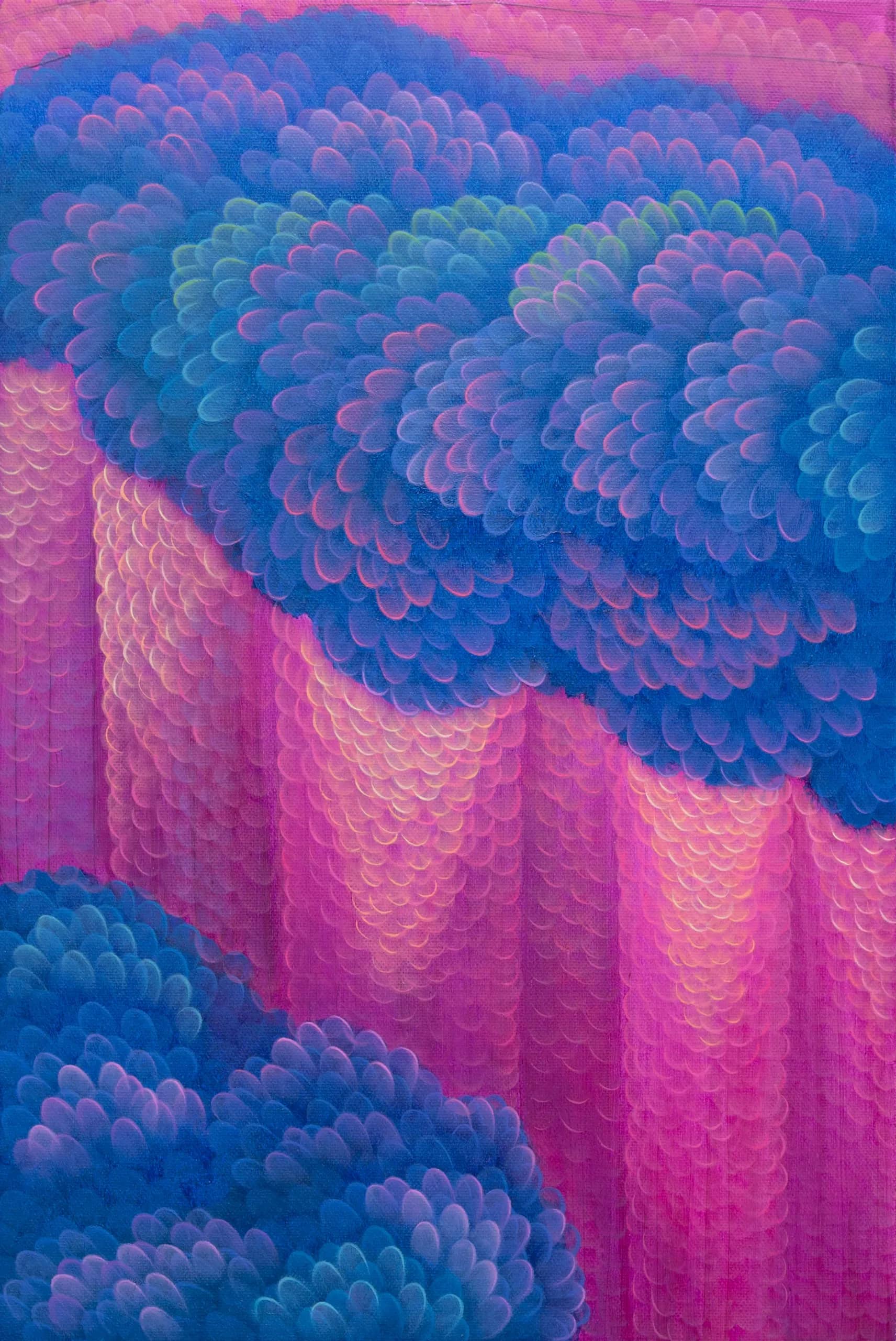 Pink fortress, oil on canvas 2024 - 윤겸