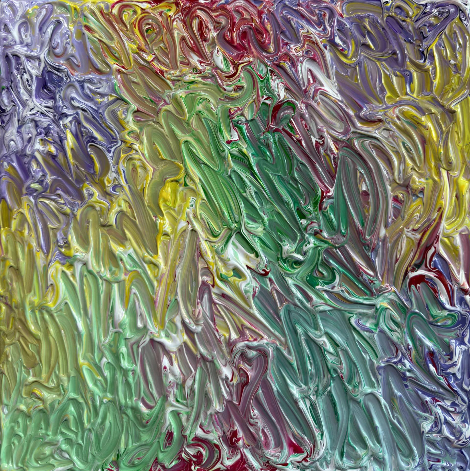 소생하는 빛과 마음, Acrylic on canvas 2026 - 등작