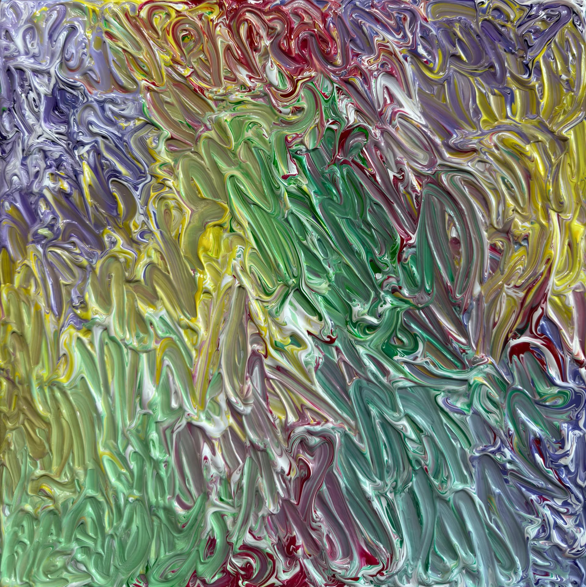 소생하는 빛과 마음, Acrylic on canvas 2026 - 등작