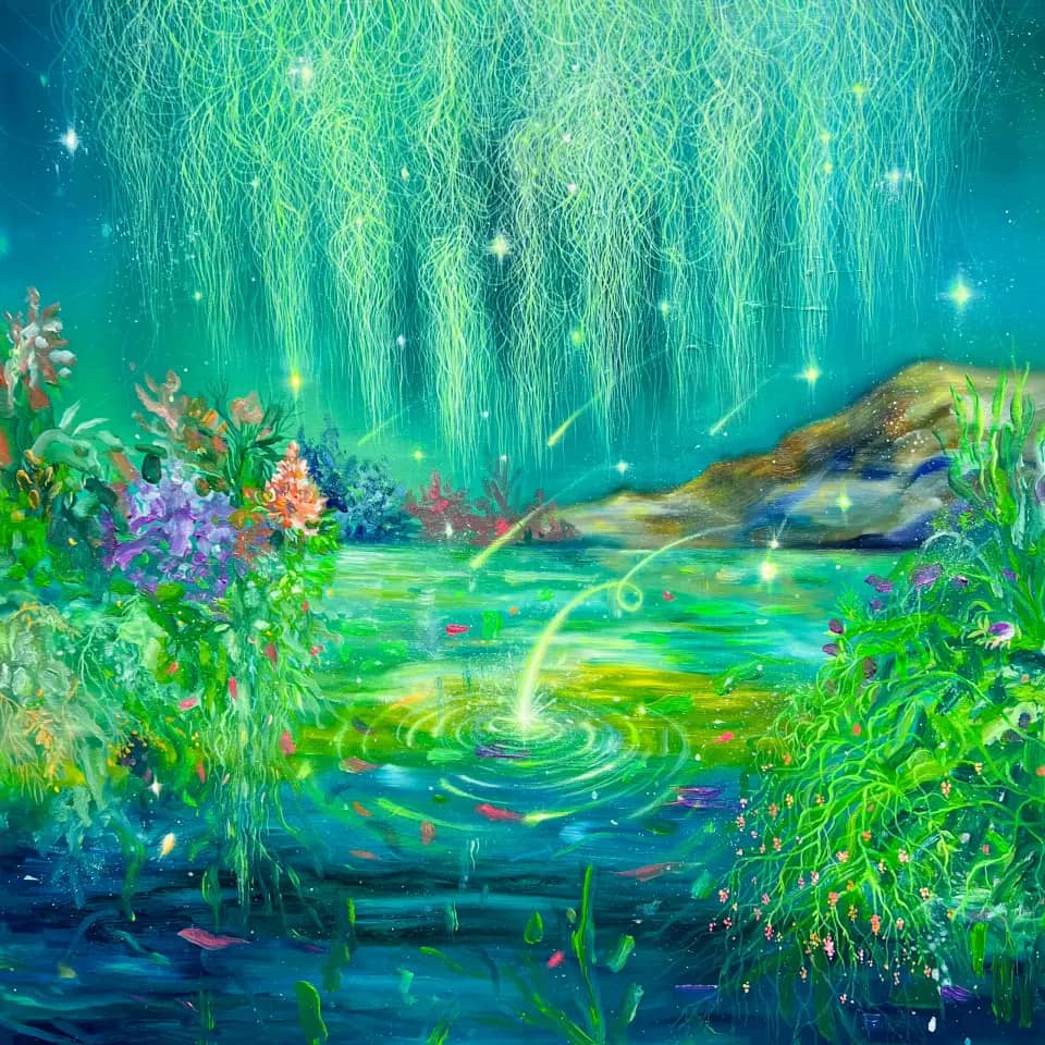 염원의 안식처, Oil on canvas 2025 - 이유지