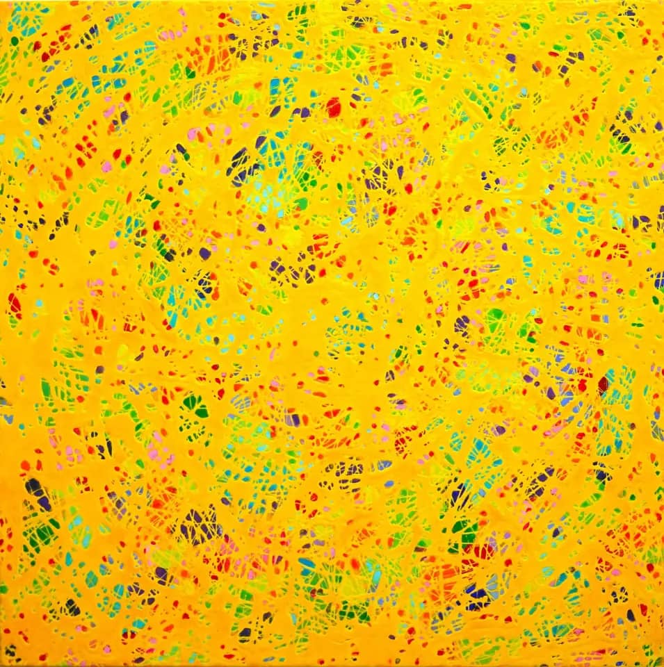 숨겨진 감정, Acrylic on canvas 2025 - 이은화