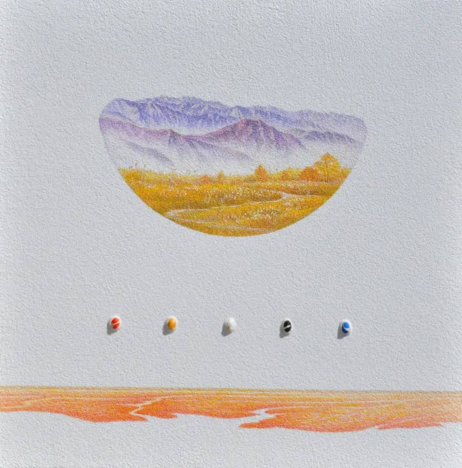 우공이산-1910, Oil on canvas 2019 - 김동석