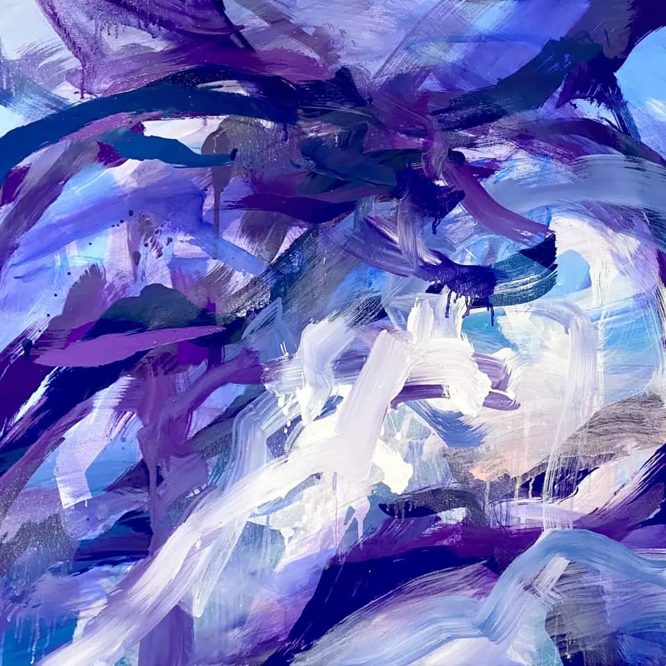 Dispersing 3, Oil on canvas 2025 - 김레이시