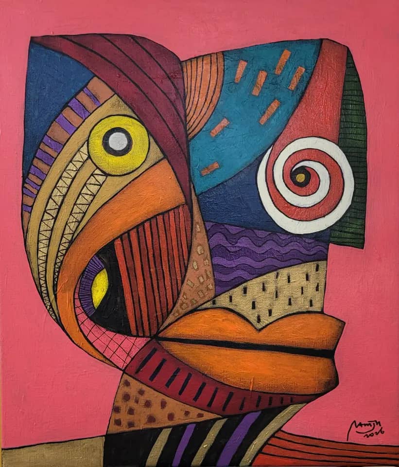인생, 그 모순성에 대하여, acrylic on canvas 2026 - 남진현
