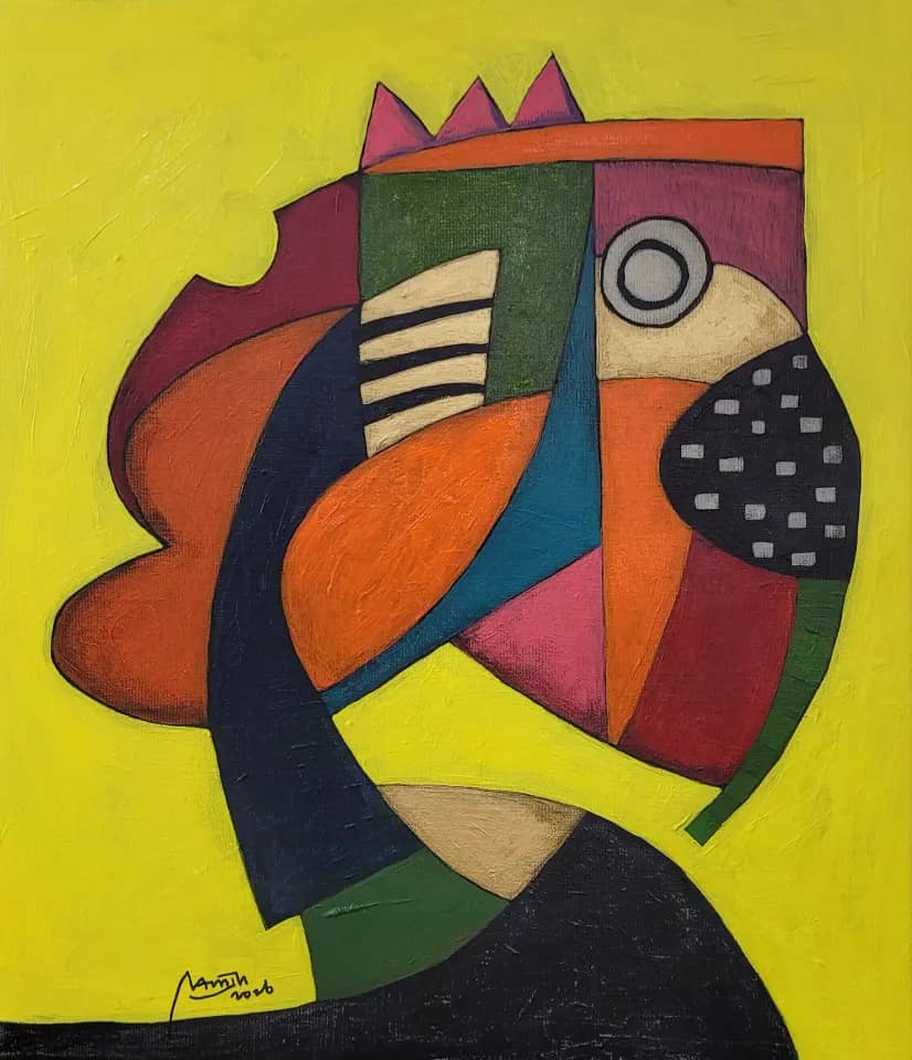 인생, 그 헛헛함에 대하여, acrylic on canvas 2026 - 남진현