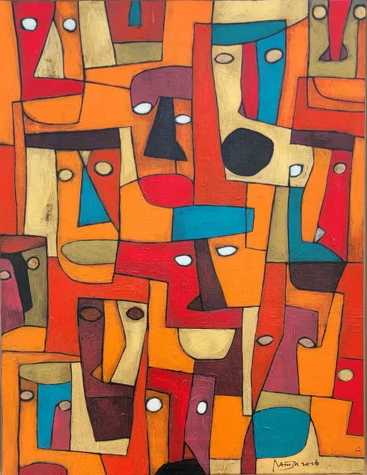 For survival, acrylic on canvas 2026 - 남진현