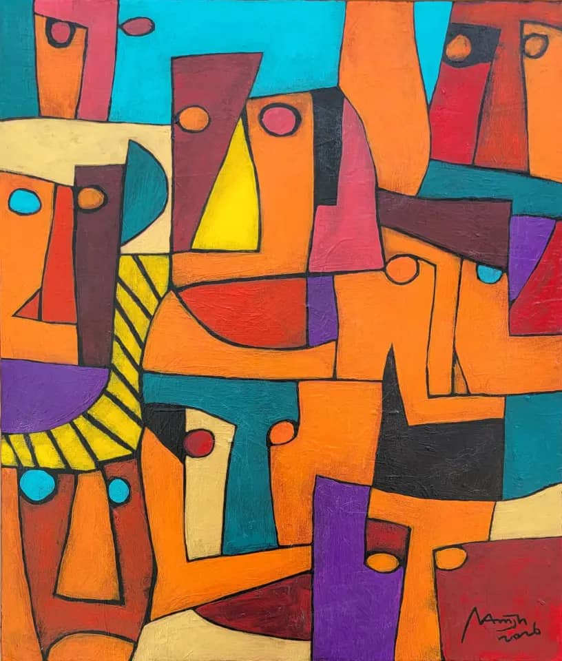 Class Struggle, acrylic on canvas 2026 - 남진현
