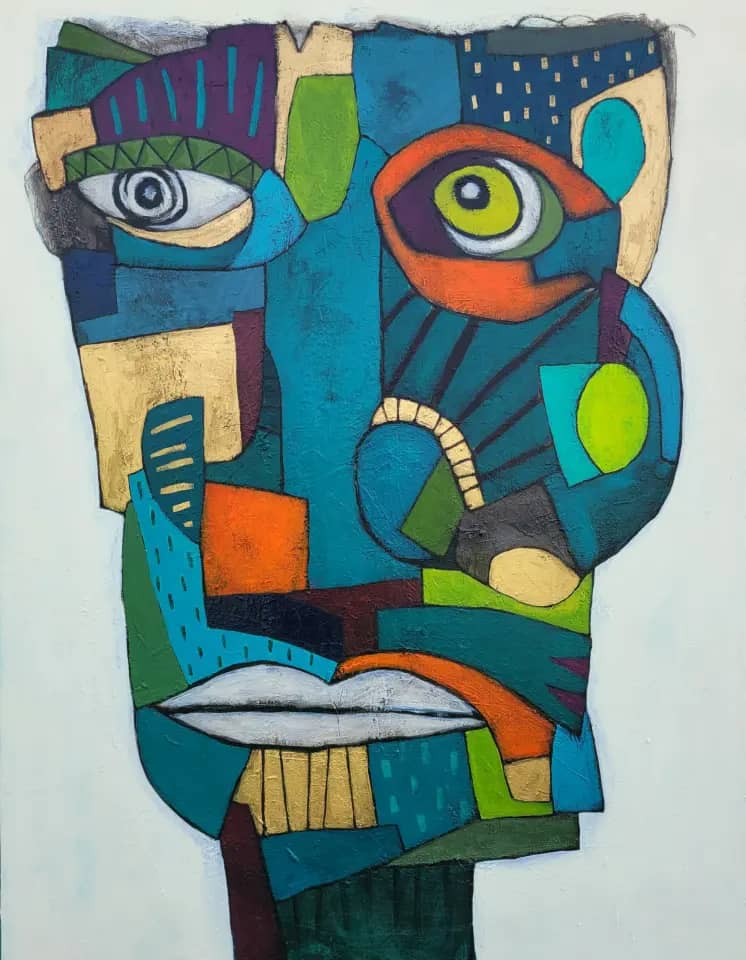 예순 즈음에, Acrylic on canvas 2025 - 남진현