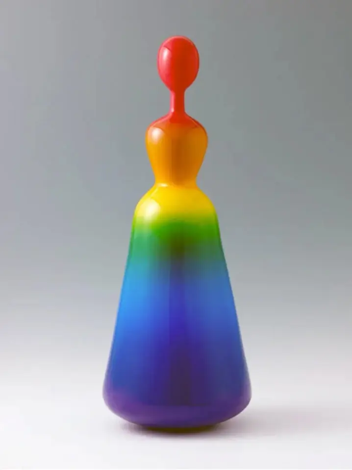 Ottogi Earthy Rainbow Matte, Car paint on resin 2021 - 양순열