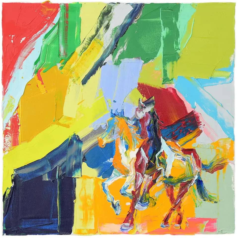 TOGETHER, Oil on canvas 2020 - 박수지
