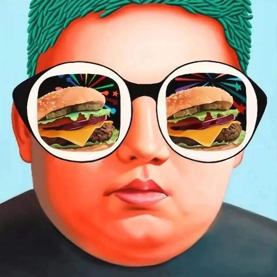 pop kids #96, Oil on canvas 2016 - 최윤정