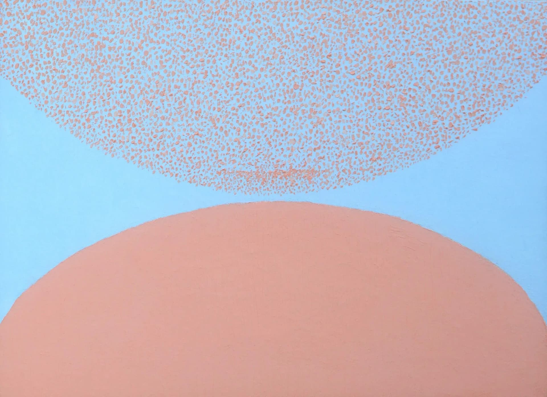 c ; 작은 하늘, Ottchil, Oil on canvas 2022 - 양운철
