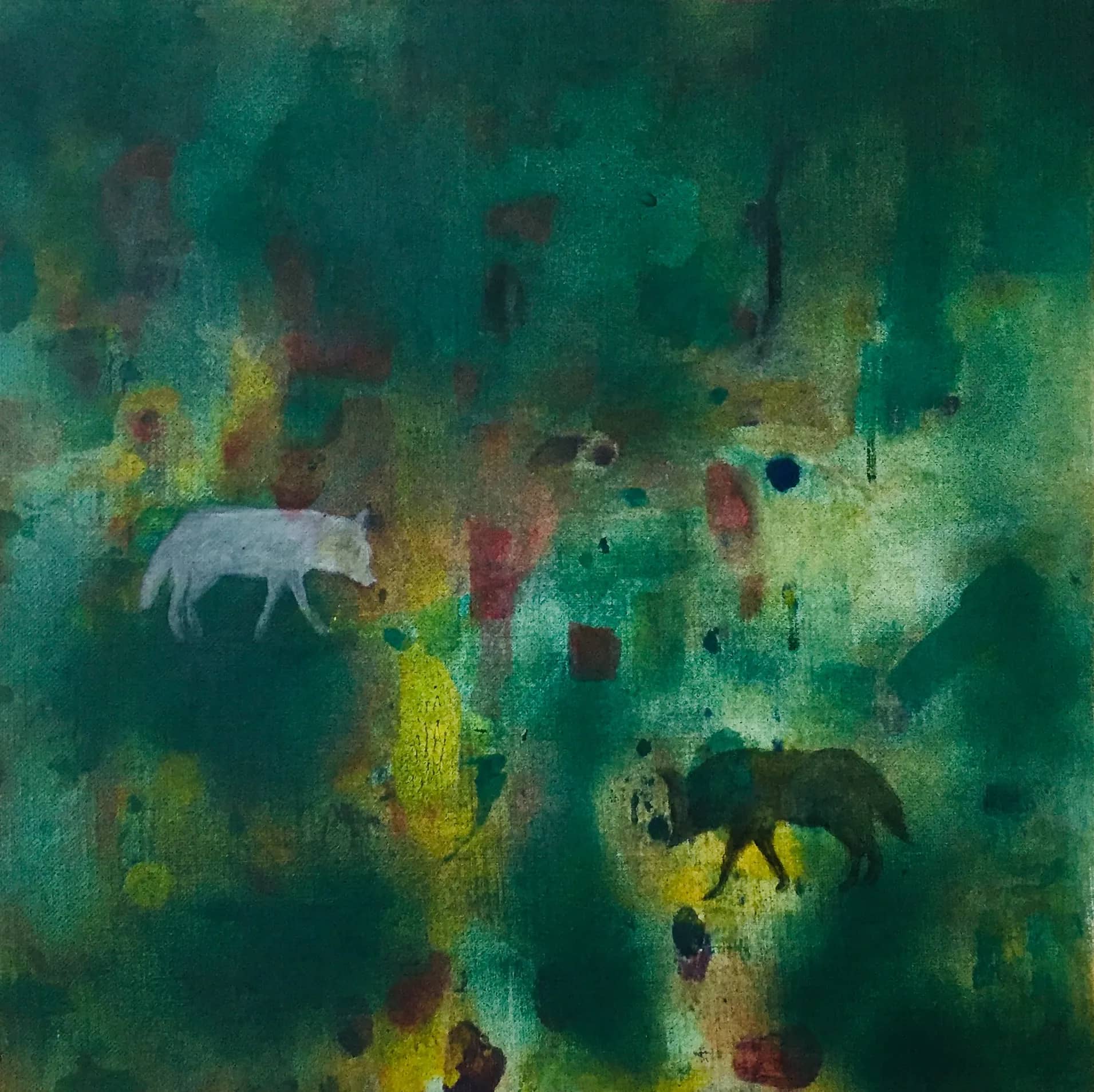 너무늣은 안녕 Hello too late(5), 캔버스에 아크릴 canvas on acrylic 2020 - 황의선