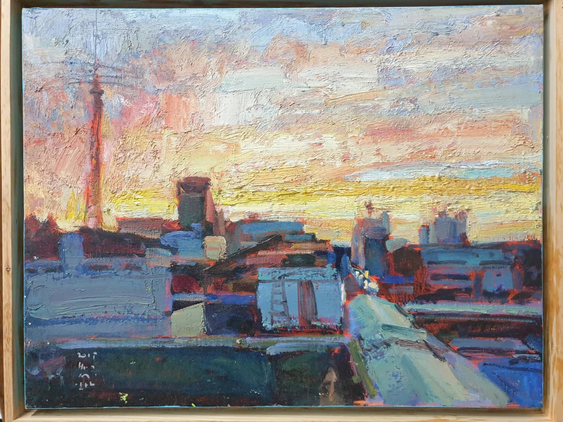 대인시장놀, Oil on canvas - 박성완